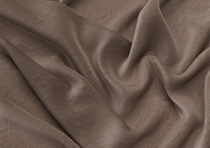 Lucerne Faux Silk, Truffle Brown - Twist&Fit Roman Blind - Image 4